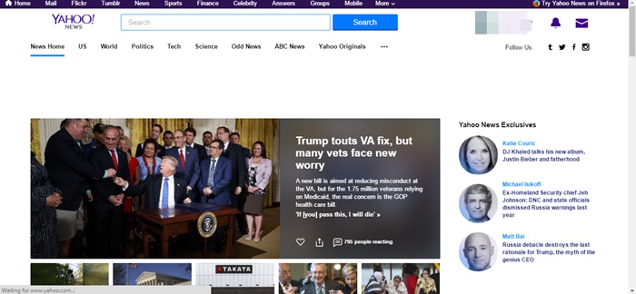 yahoo news