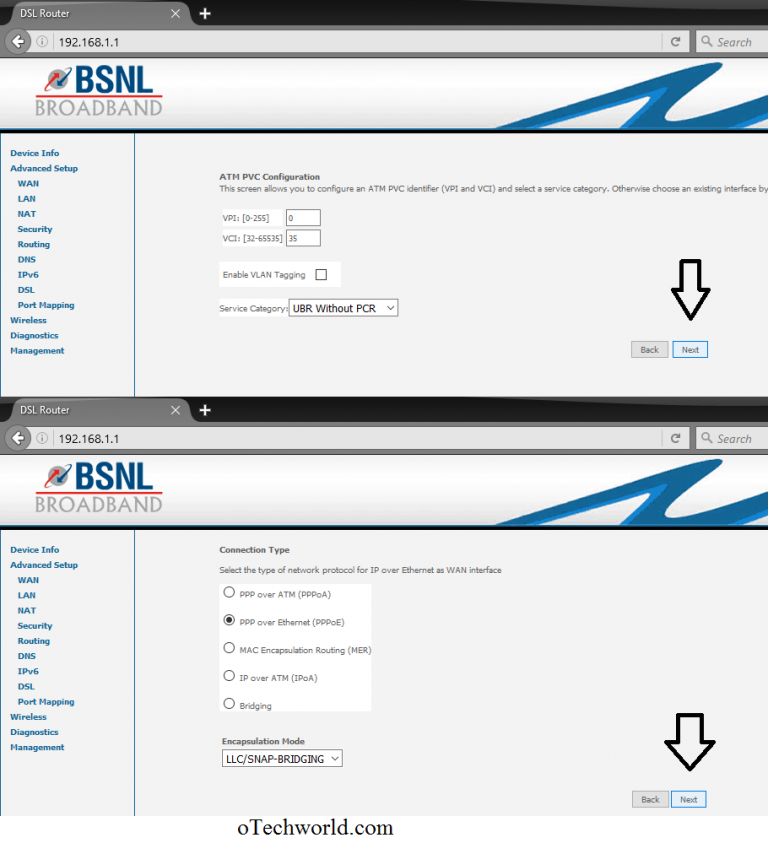 How To Enable WiFi On BSNL Modem - OTechWorld