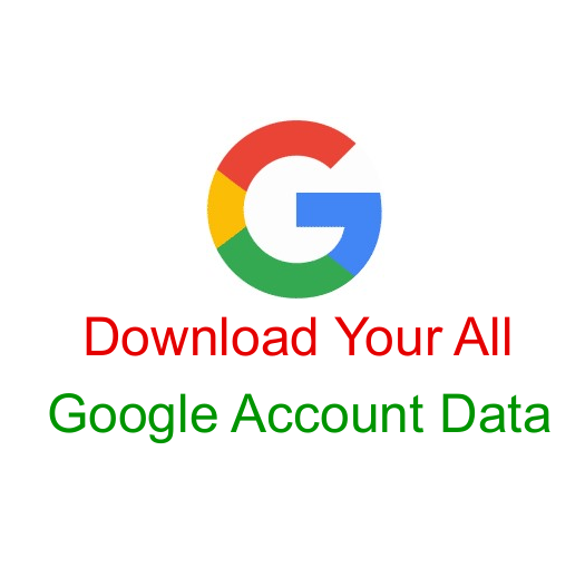 google download your data