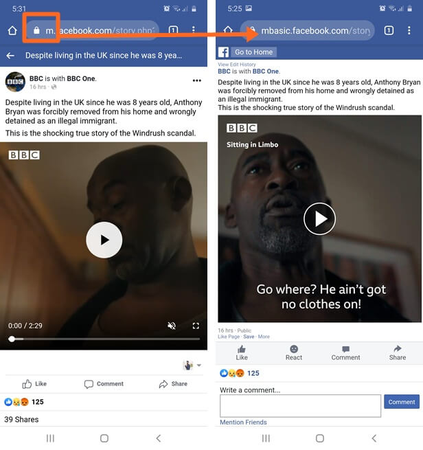 download facebook video mbasic