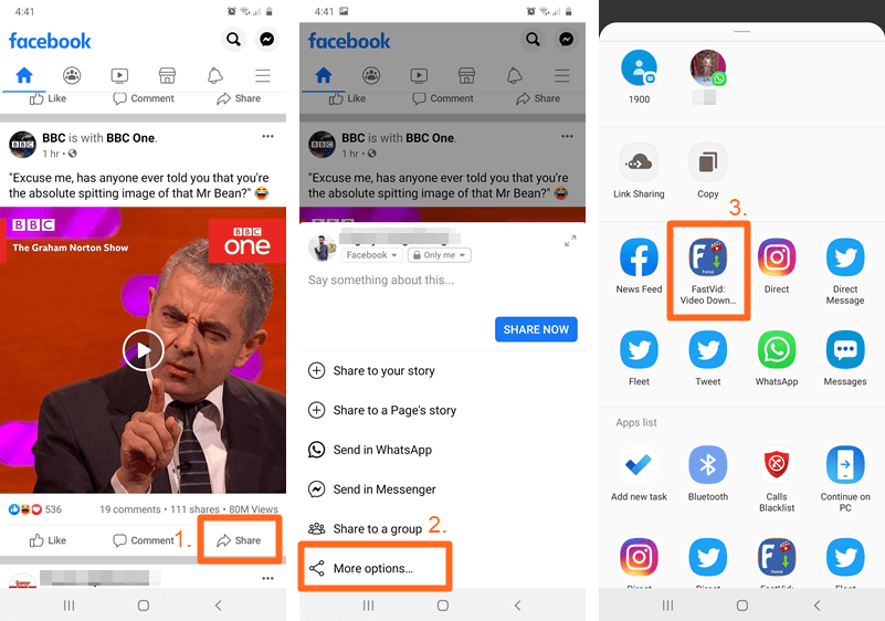 how to save live video on facebook