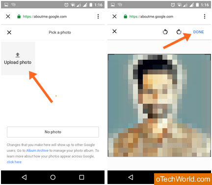 4 Ways To Change Google Profile Picture On Android - oTechWorld