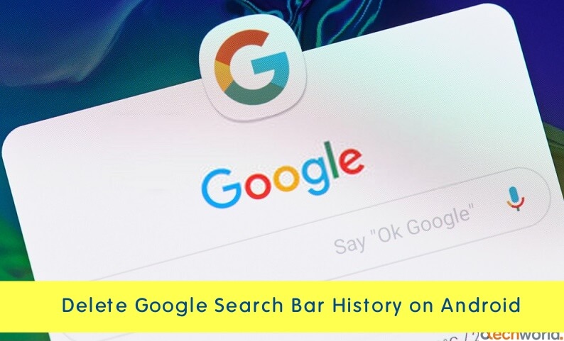 Delete & Clear Google Search Bar History on Android