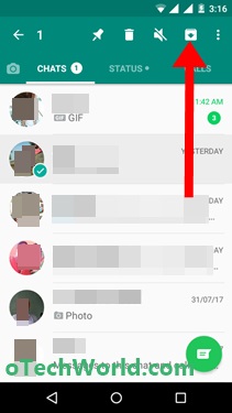 How to Hide Chat in Whatsapp Android phone 