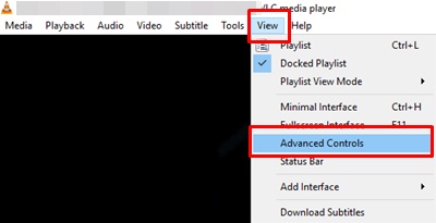 how to go frame by frame in vlc media player