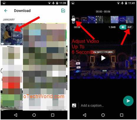 convert video into gif whatsapp 2018