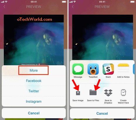 Save Instagram Photos On iPhone