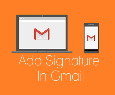 how to add a signature in gmail on mac