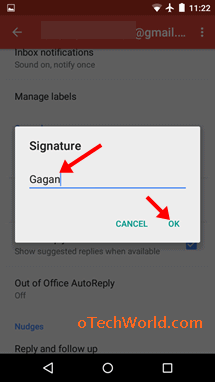 signature gmail app add otechworld write iphone complete guide