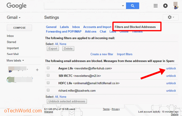 How To Block Emails On Gmail (Complete Guide) - oTechWorld