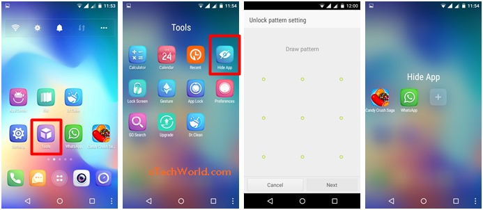 how to remove go launcher z from android
