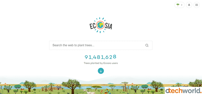 Ecosia - Search the web to plant trees