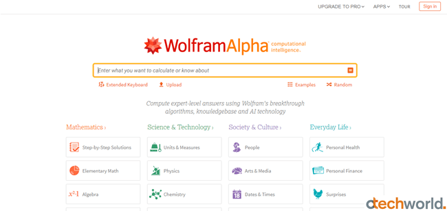 WolframAlpha