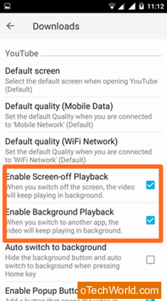 enable screen-off and background playback options.gif