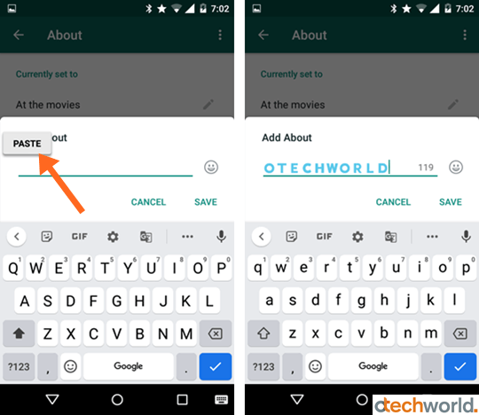 How To Change Font Style In WhatsApp - OTechWorld