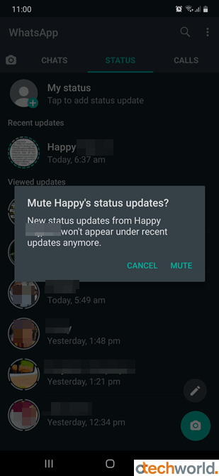 How to Delete Someone else's Status on WhatsApp - oTechWorld