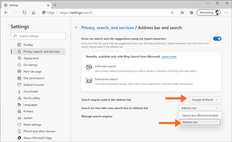 How To Change Bing Search Engine In Microsoft Edge - Vrogue