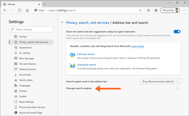 How to Change Search Engine on Microsoft Edge - oTechWorld