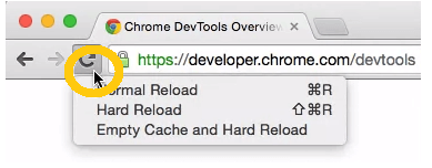 chrome clear cache for one site mac