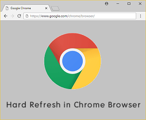 refresh chrome browser