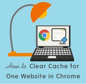 chrome clear cache for one site mac