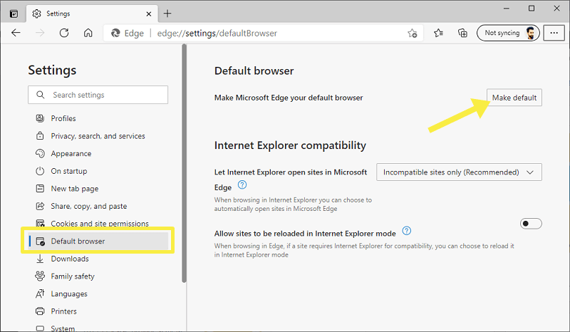 How To Change Default Browser In Windows 10 Otechworld