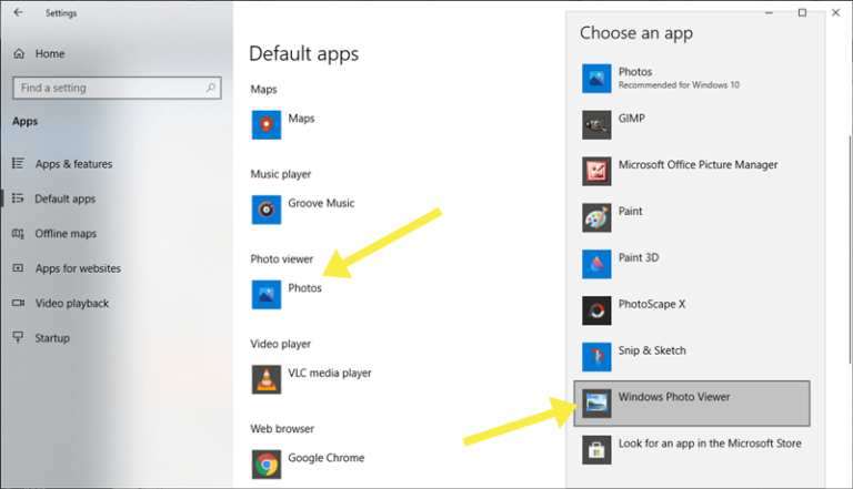 how to reinstall photo viewer windows 10