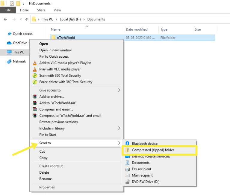 how to send zip folder in gmail