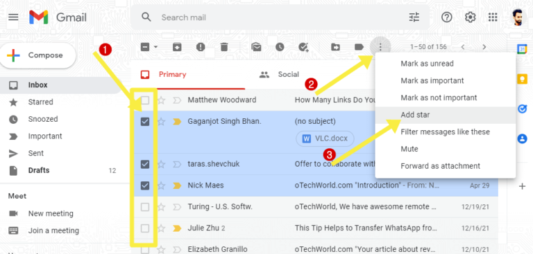 How To Pin Emails In Gmail - OTechWorld