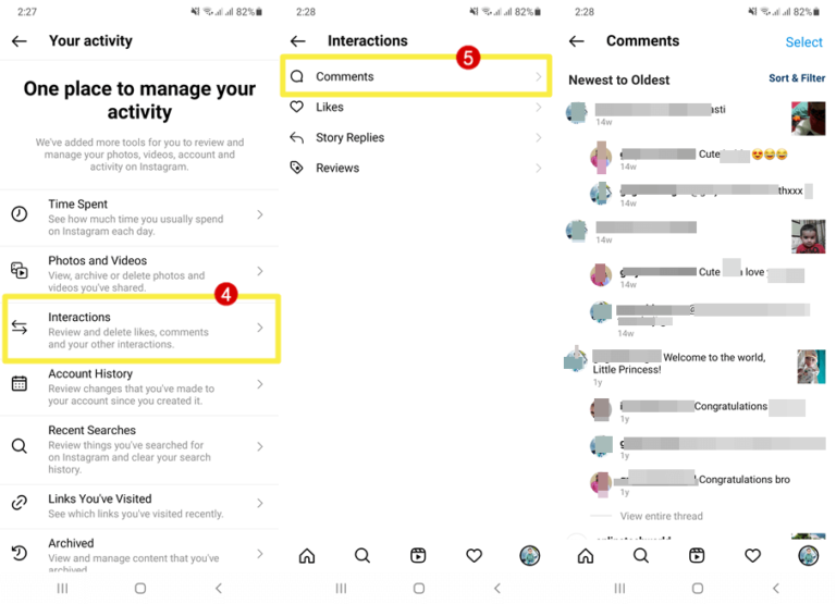 How to See Your Comments on Instagram - oTechWorld