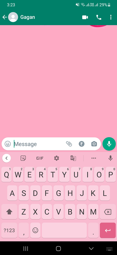 How to Set WhatsApp Pink Theme in official App - oTechWorld