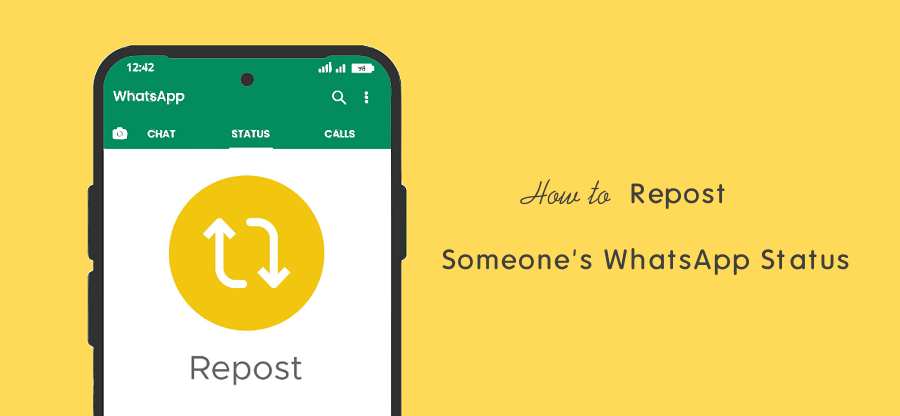 How to Repost Someone's WhatsApp Status - oTechWorld