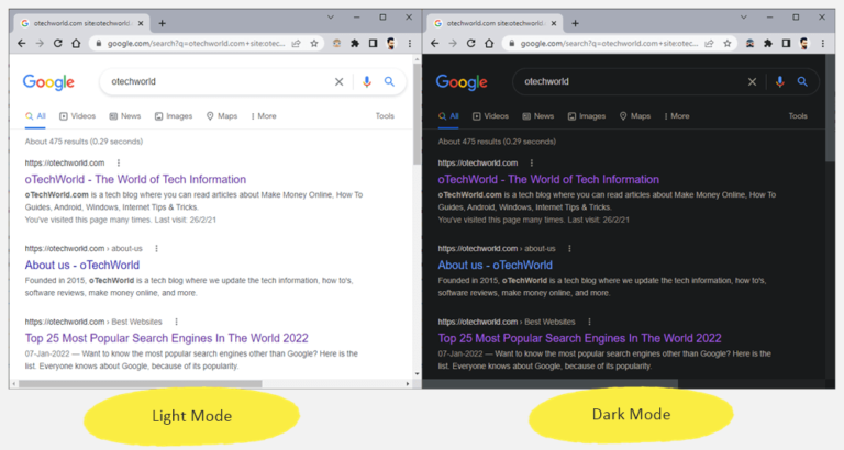 10 Best Force Dark Mode Chrome Extensions - oTechWorld