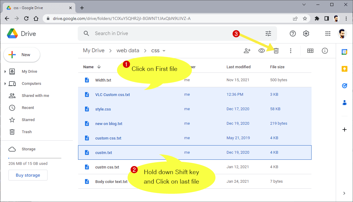 how-to-delete-multiple-files-in-google-drive-otechworld