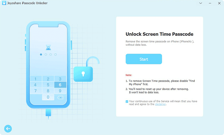Unlock Screen time passcode iOS