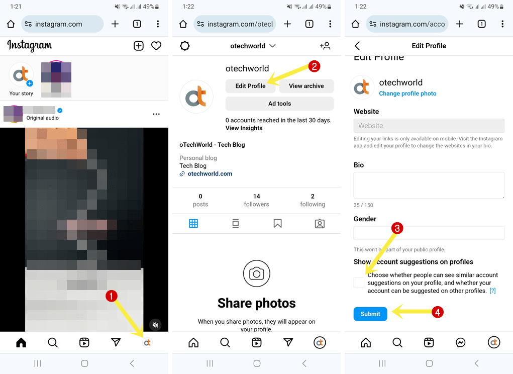 Turn off Instagram follow recommendations or account suggestions on Android and iPhone