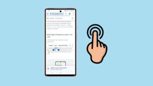 Fix Touch to Search not Working on Chrome for Android