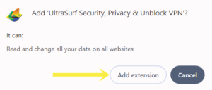 ultrasurf extension chrome