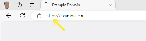Open the webpage with HTTPS Manually