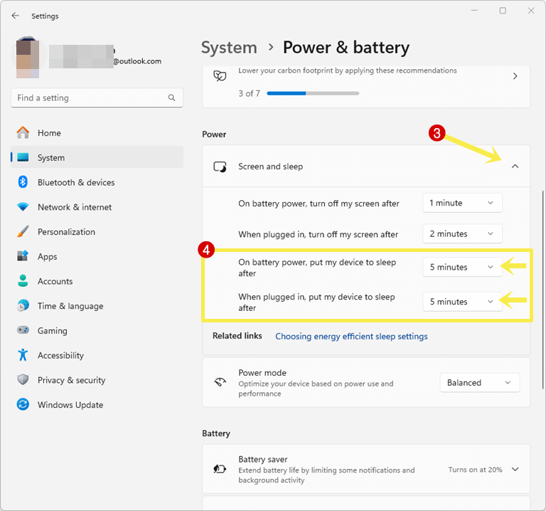 How to adjust power and sleep settings in windows 11 otechworld