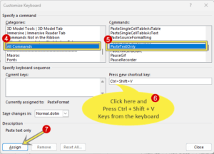 How to Enable Ctrl+Shift+V in Microsoft Word to Paste Plain Text ...