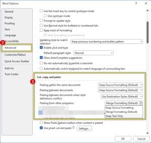 How to Enable Ctrl+Shift+V in Microsoft Word to Paste Plain Text ...