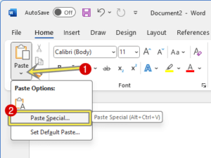 How to Enable Ctrl+Shift+V in Microsoft Word to Paste Plain Text ...