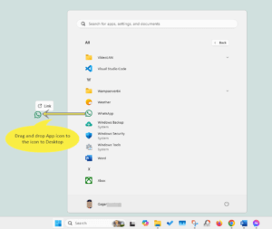how to pin website to desktop windows 11