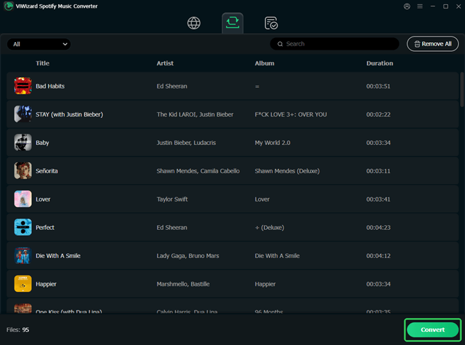 Start Converting Spotify Music