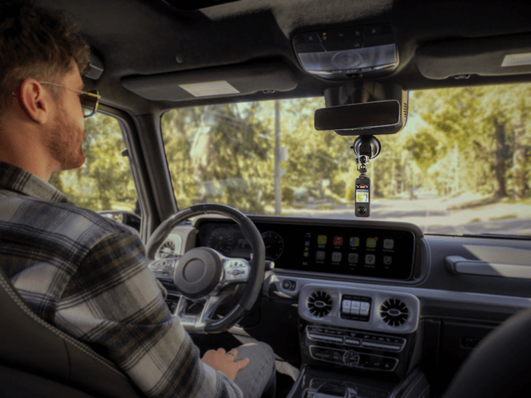 Dash cam car