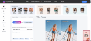 ImageToVideo AI main page