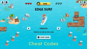 Edge Surf Game Cheat Codes and Easter Eggs