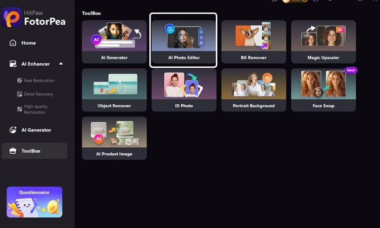 Select AI Photo Editor