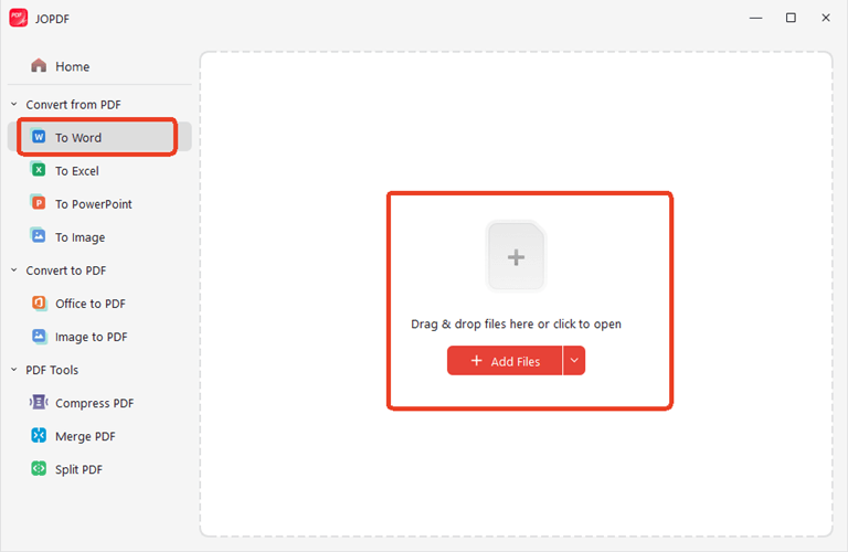 Add PDF files in JOPDF